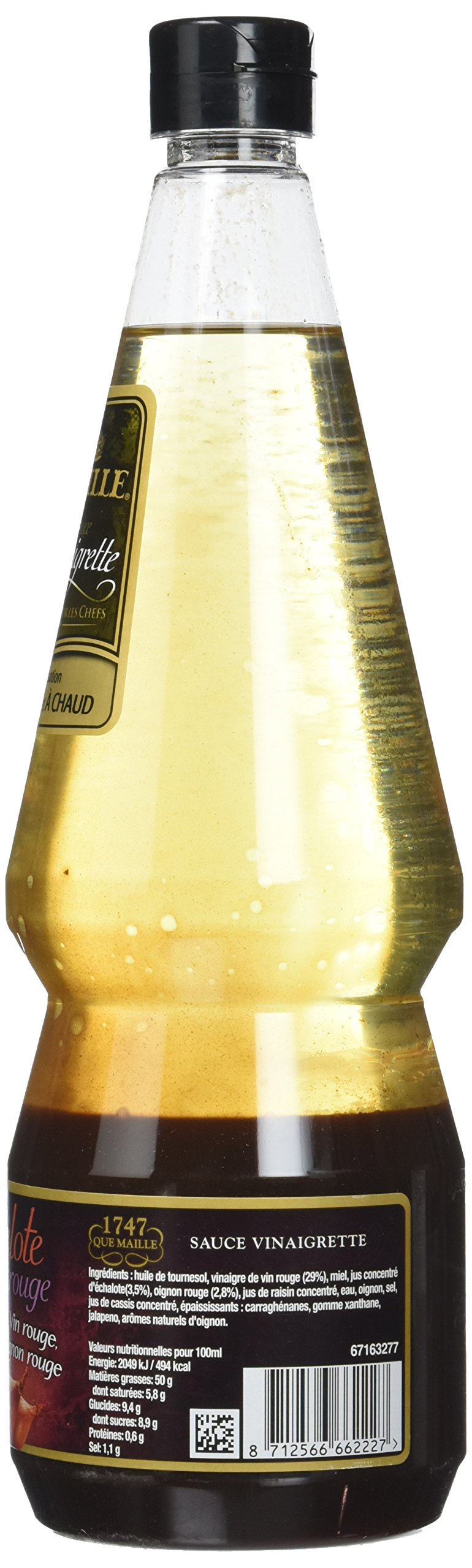 Maille Sauce Vinaigrette Echalote & Oignons Rouges 1l - Lot de 2