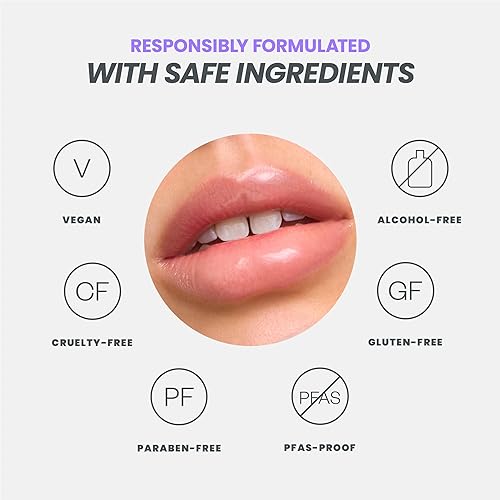 Miniatura 7 de Wonderskin WONDER BLADING Top Gloss - Brillo de labios transparente, acabado de alto brillo, brillo de labios hidratante, maquillaje de labios