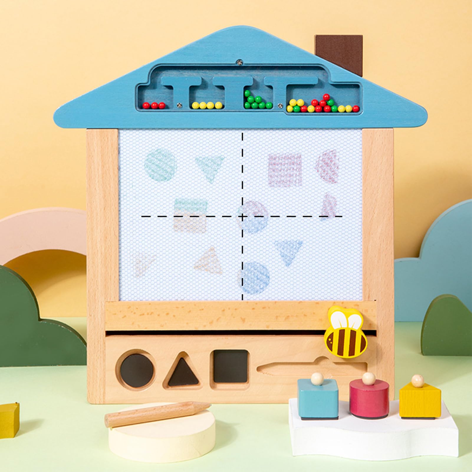 Tablero de dibujo magnético, tablero de dibujo magnético para niños