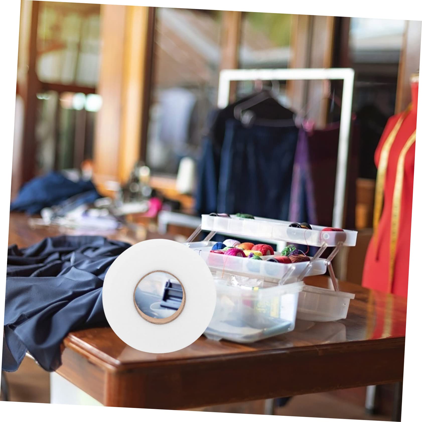 STOBOK 10rollos Cinta De Dobladillo Sin Coser De Cinta Adhesiva De Algodón Para Ropa Para Manualidades y Reparaciones Textiles