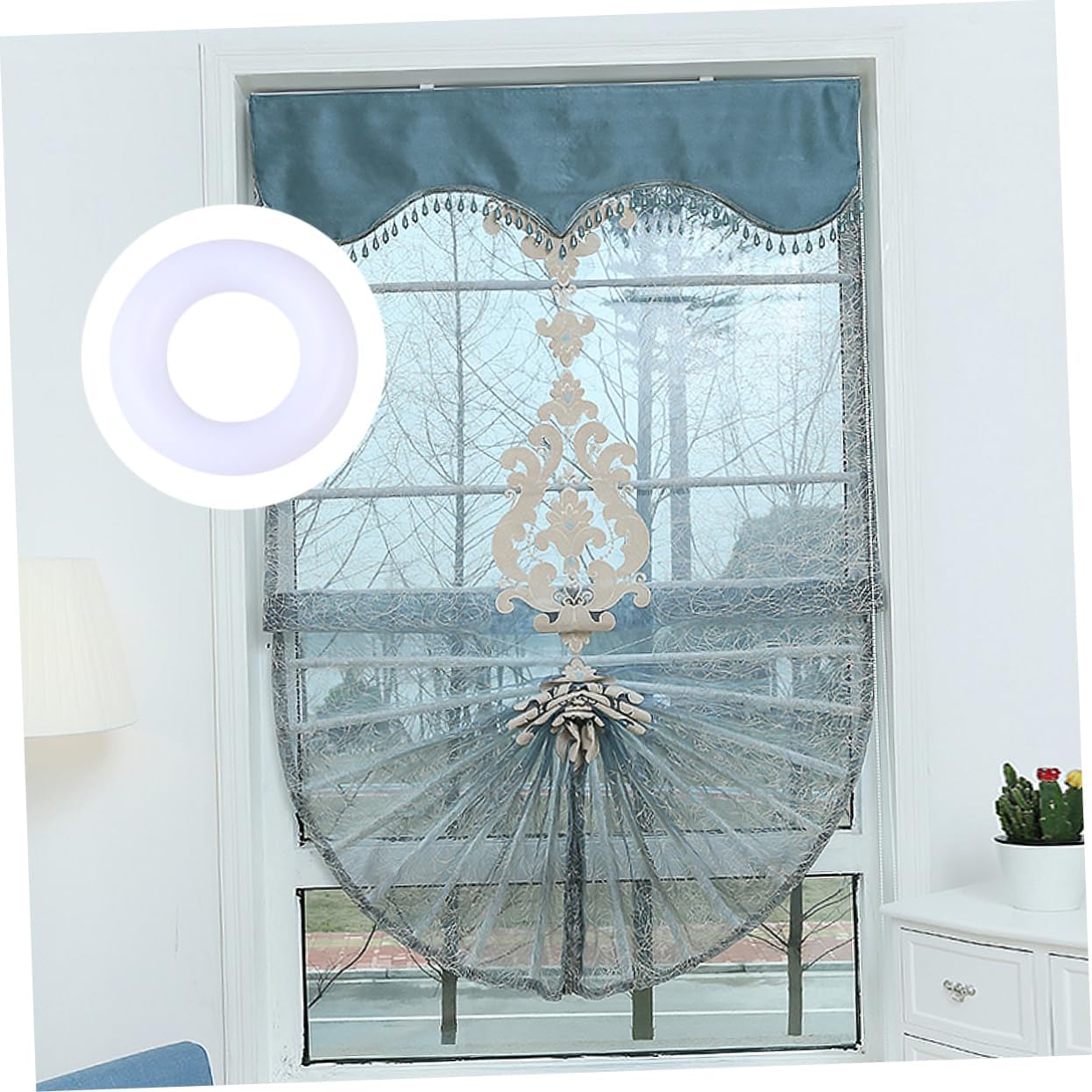 PRETYZOOM 1600pcs Curtain Folding Roman for Drapery for Use Strong and Curtain Accessories