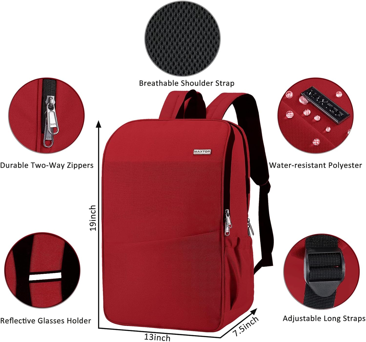 [MAXTOP] リュックビジネスリュックリュック リュック メンズ/レディース 防水バッグ 15.6インチ リュック 大容量 盗難