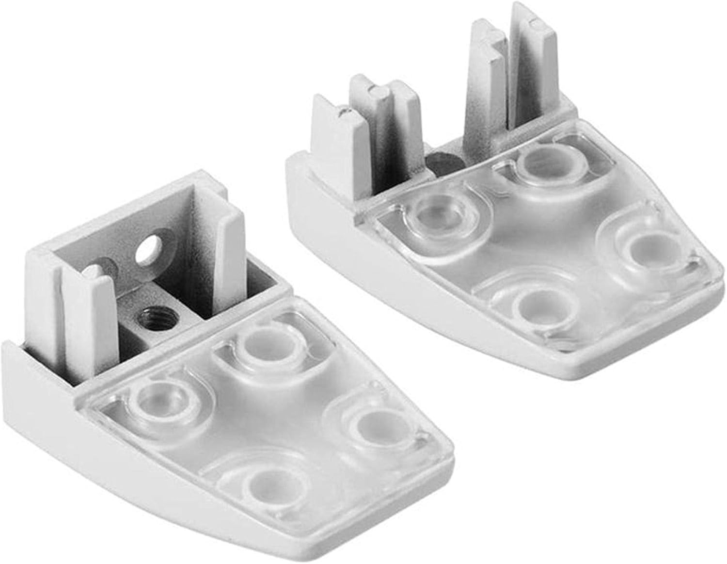 Generic Sneeze Guard Support Bracket with Freestanding Base for Plexiglass or Acrylic Shield - Desktop, Countertop & Reception