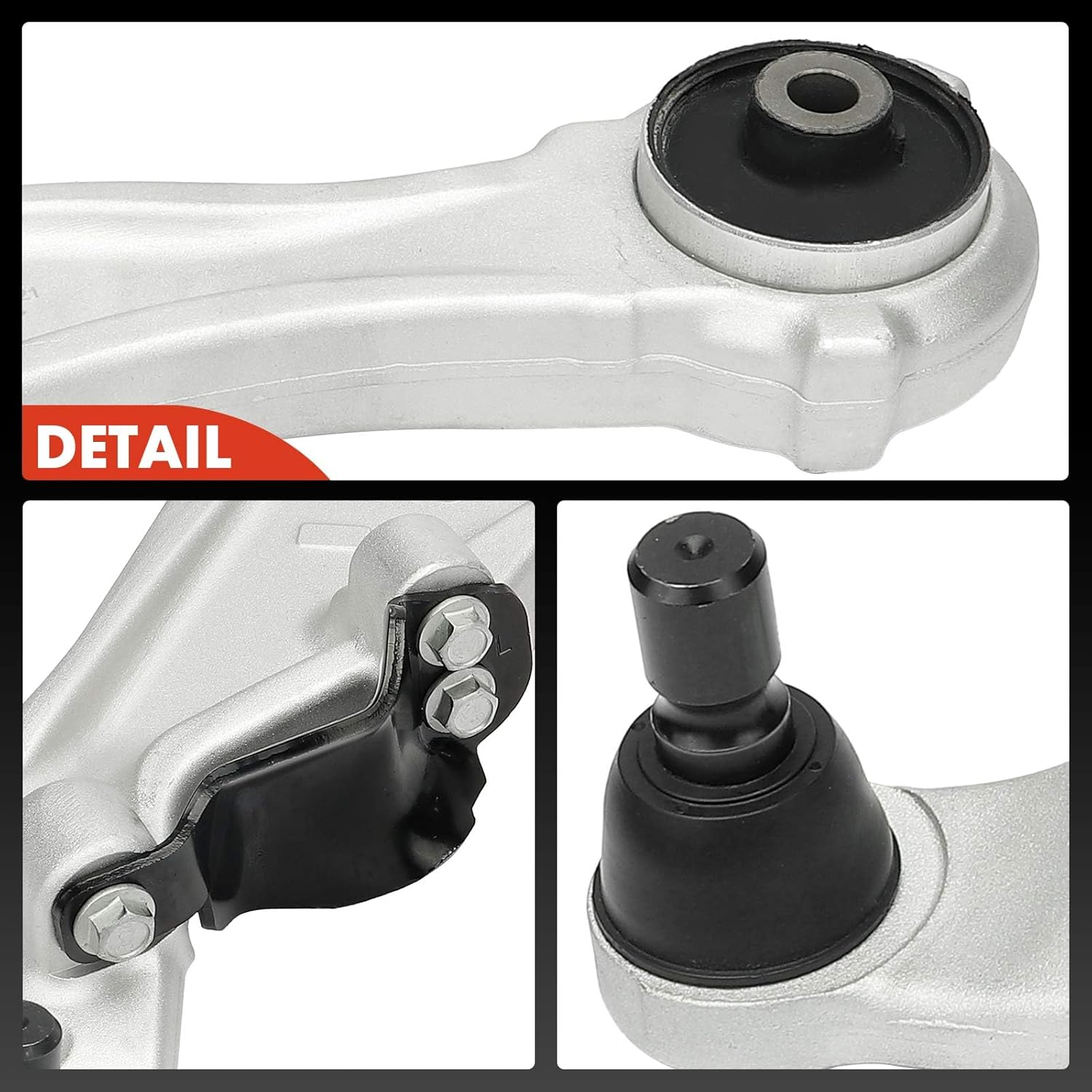 A-Premium 2 x Front Lower Control Arm, with Ball Joint & Bushing, Compatible with Nissan Maxima 2009 2010 2011 2012 2013 2014