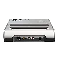 Vista 2 de Retro-Bit Retro Duo 2 in 1 Console System - for Original NESSNES Super Nintendo Games - SilverBlack