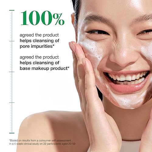 Miniatura 5 de Anua Heartleaf - Espuma limpiadora profunda de poros de quercetinol, lavado facial para limpiador de refinación de poros, limpiador facial diario