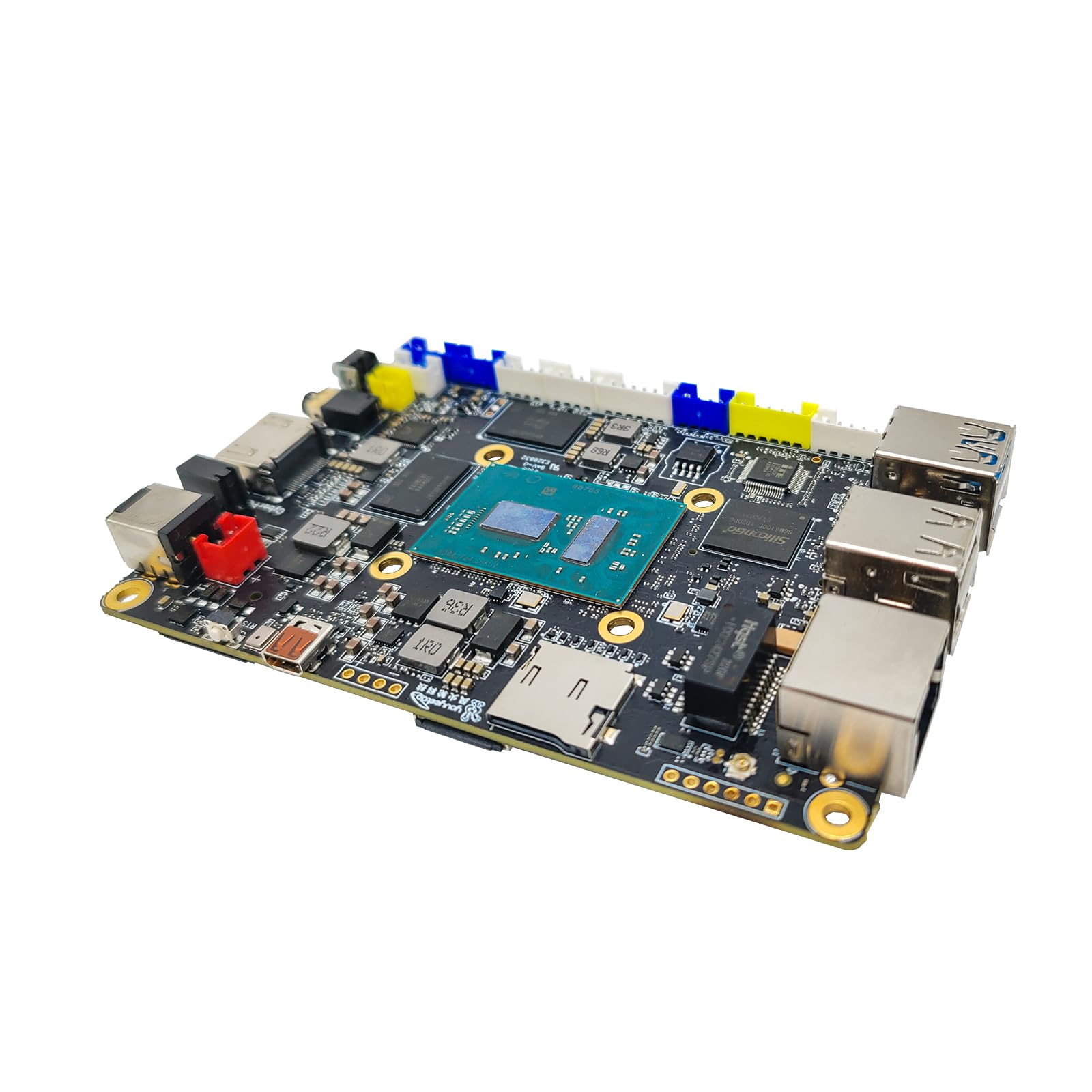 WayPonDEV youyeetoo X1 X86 Einplatinencomputer – EIN 64-Bit-Windows 10/11/Linux-Mini-PC mit Intel Celeron N5105, unterstützt WiFi BT, NVMe oder SATA SSD (4GB RAM+64GB Storage)