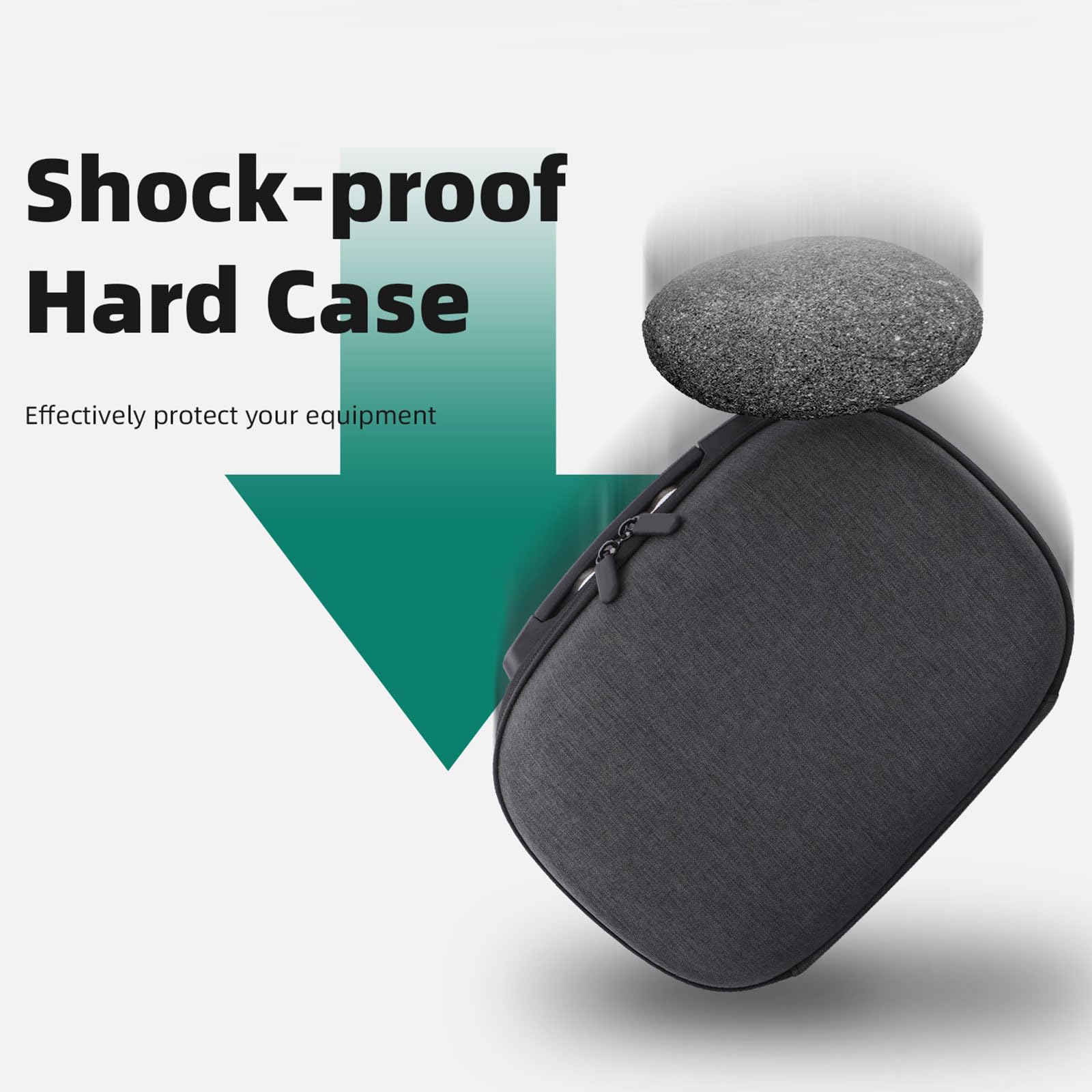 MR Headset Storage Bag Vision MR Custodia da Viaggio Auricolare Custodia Protettiva Portatile Rigido Custodia di Immagazzinaggio