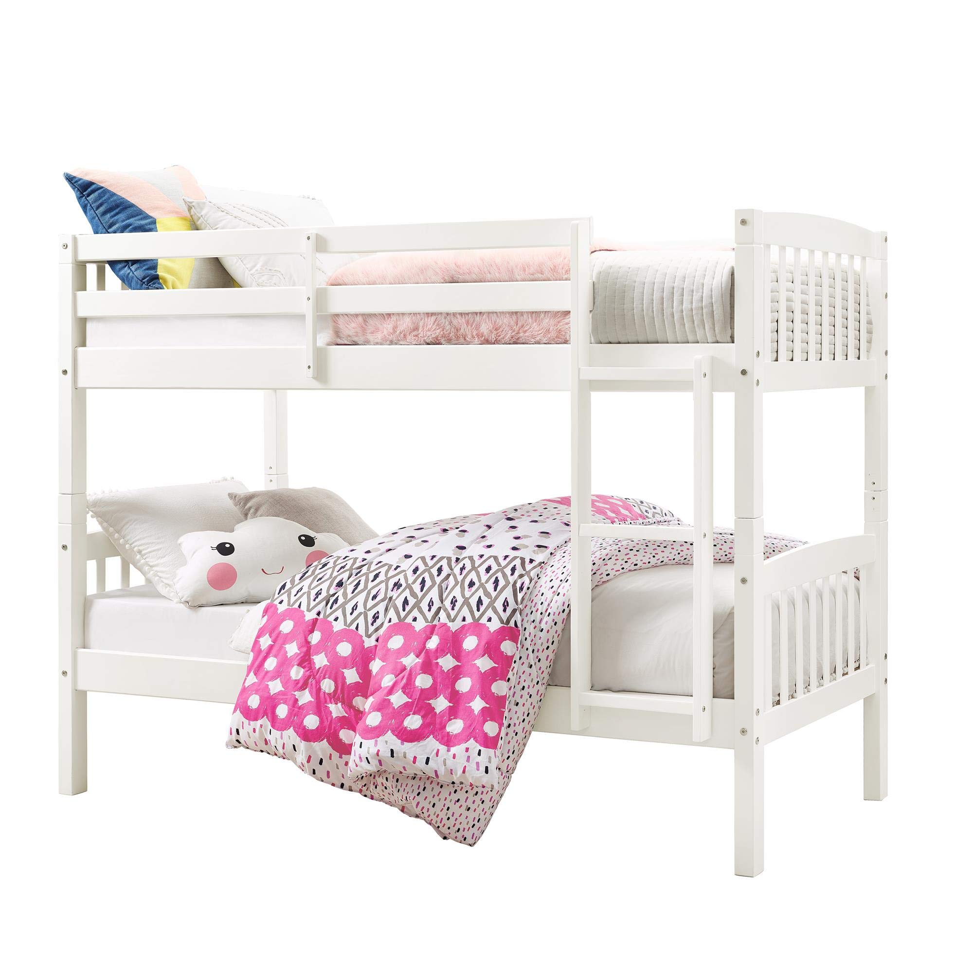 Max & Finn Twin over Twin Bunk Bed, White