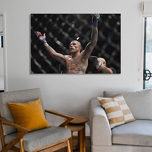 Miniatura 6 de Póster de Alex Pereira Boxer (14) Obras de Arte, Póster en Lienzo de Sala Estética Arte de Pared Impresiones para el Hogar Decoración Moderna