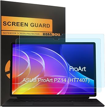 KEANBOLL 2 Pack Block Blue Light Screen Protector for 2026 New ASUS ProArt PZ14 HT7407 14-Inch Laptop, Anti Blue Light Glare and Anti Fingerprint Matte Shield