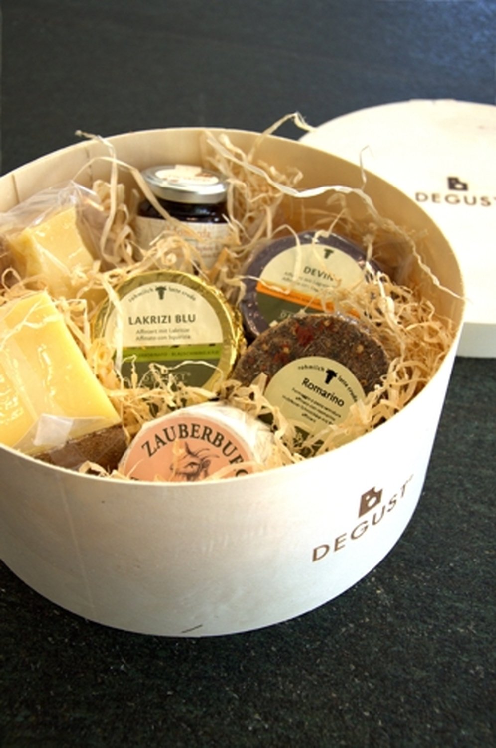 Assortimento Formaggi DEGUST Alto Adige + Italia + Germania