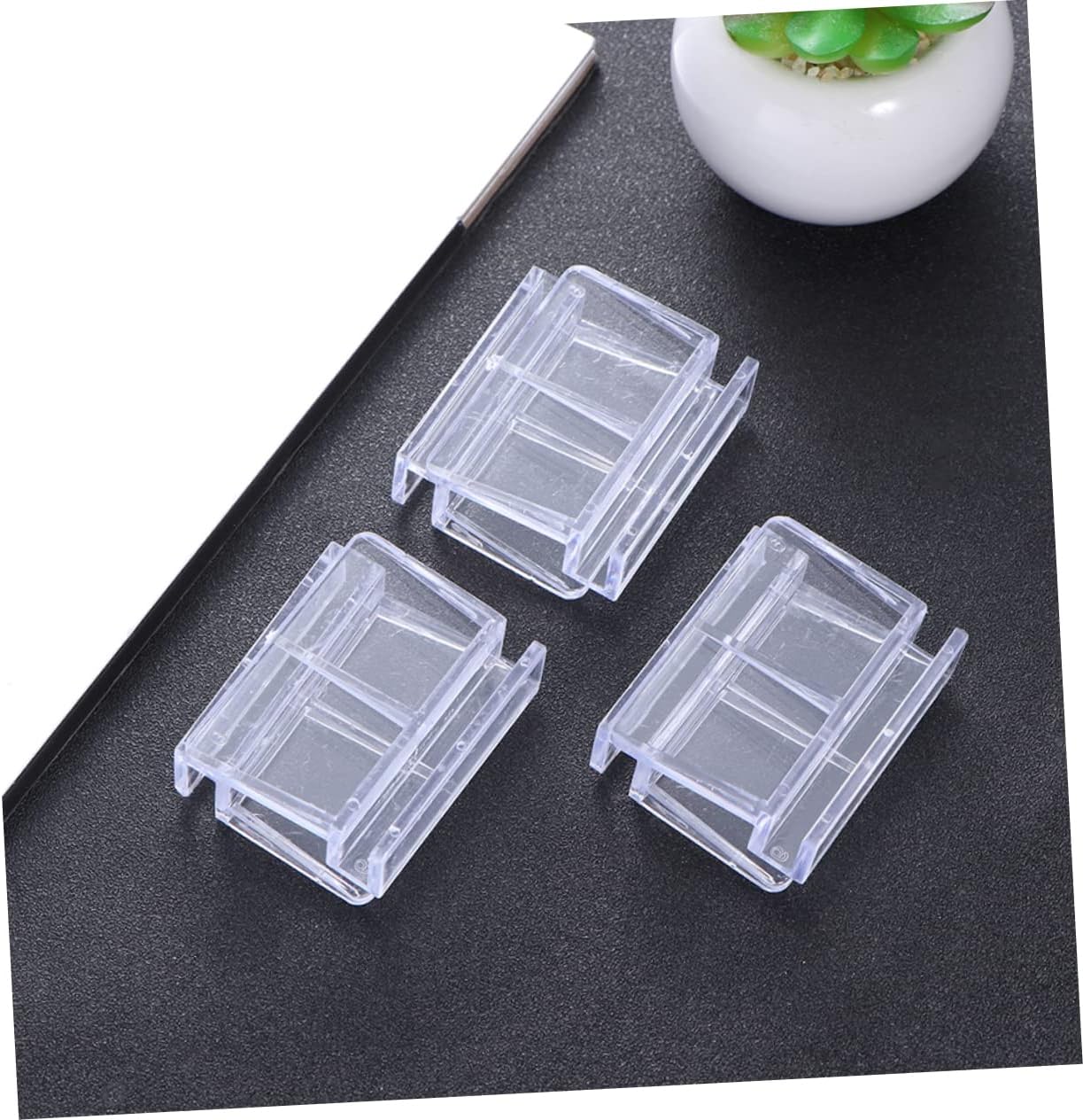 FRCOLOR 30pcs Acrylic Support Bracket for Fish Tank Covers Practical Aquarium Rack for Lid Support for Aquariums
