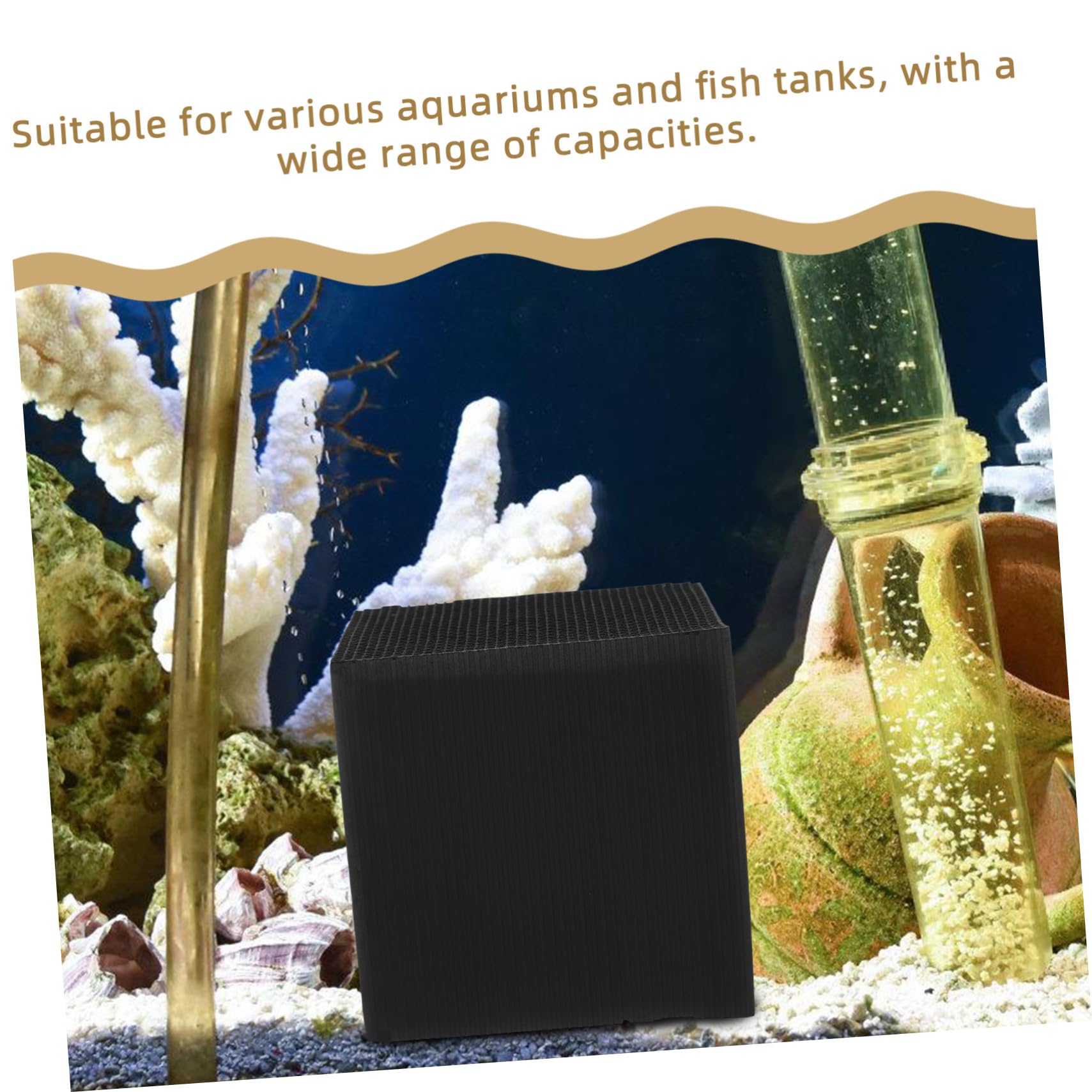 Toddmomy 5piezas Filtro Cubo De para Purificación De Agua Efecto De Filtración Mejorado y De Agua Estable Sin Energía Requerida Compatible De