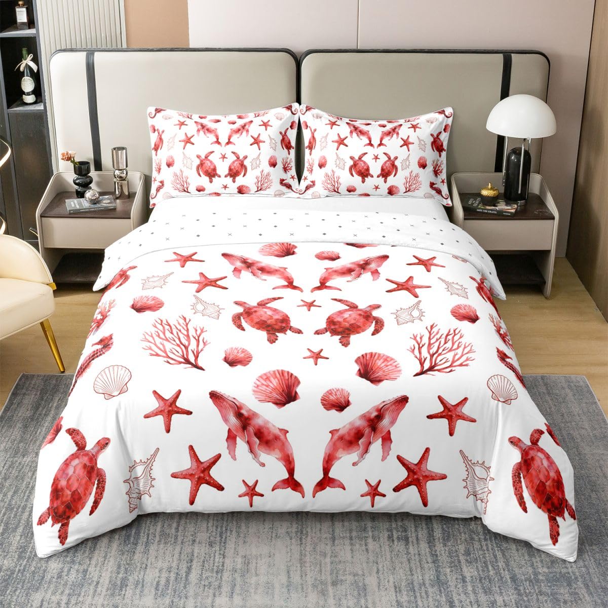 Housse de couette 220x240 enfant pour des nuits de reves marins