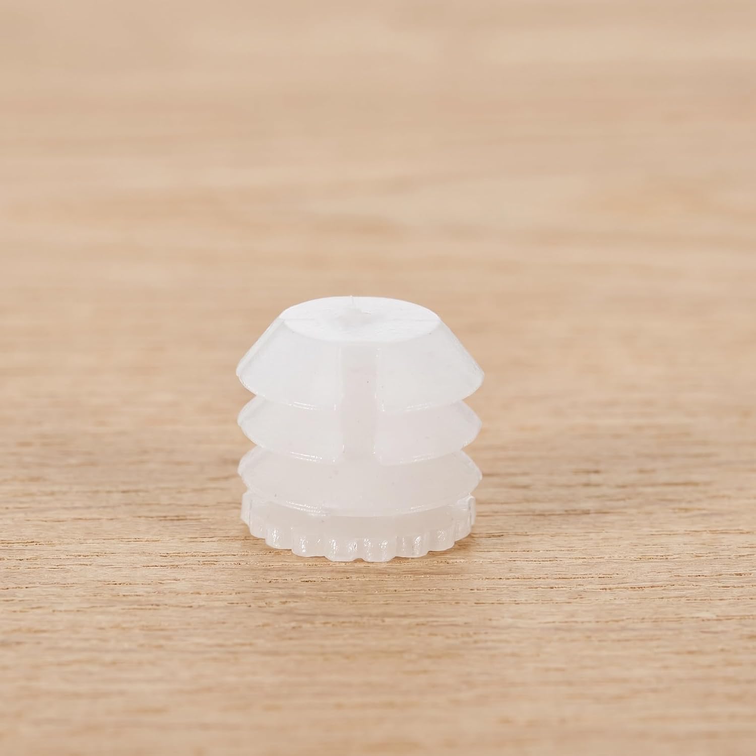 White Cabinet Hinge Dowels and Expansion Plugs, M4x8mm Furniture Repair