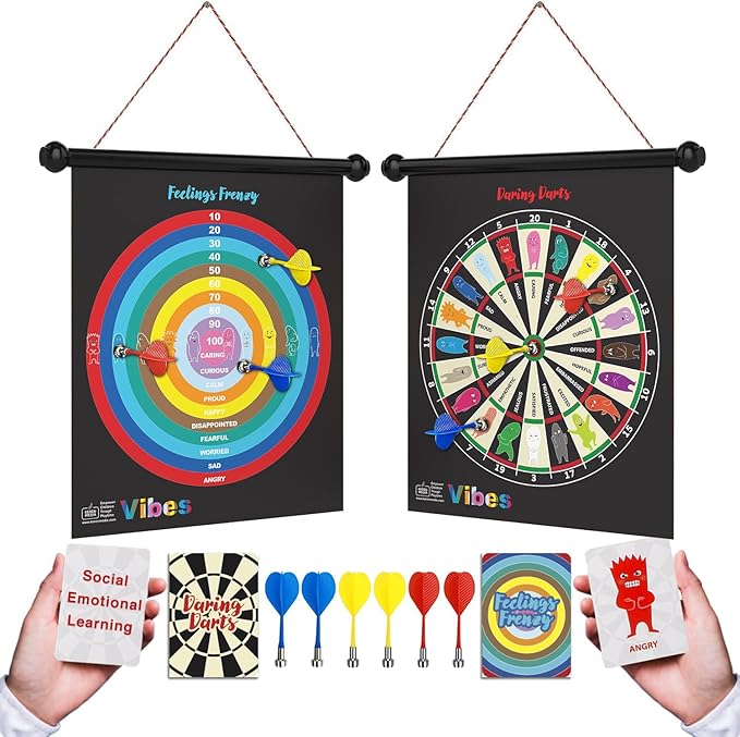 According to Time Out's Research, These Are the Cities with Highest Sexual Activity 6 71rrAyRMdOL. AC SX679 Vibes Therapy Games for Teens & Kids 6+ | 2-in-1 Feelings Dartboard Games | CBT Social Emotional Games | Anger Management Tool for Emotional Regulation & Social Skills | for Professionals & Families