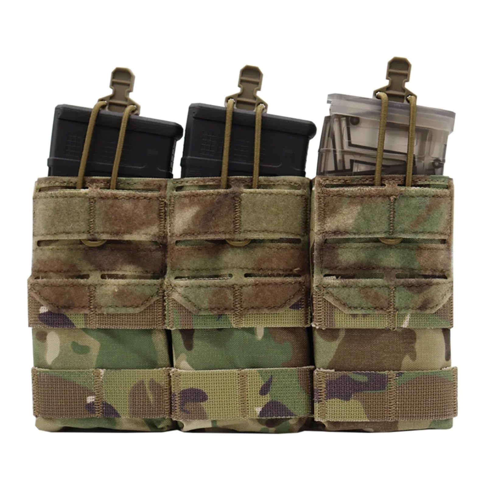 New Stye Tactical Molle Triple Magazine Pouch Rifle Mag Pouch Holder for 556 M4 M16 Rifle Airsoft Magazine
