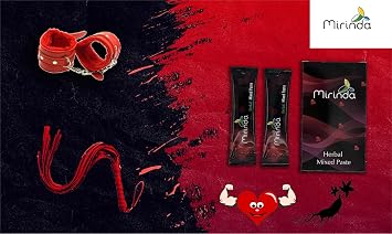 Mirinda Bitkisel MACUN Herbal Paste/with Red Ginseng, Tribulus- Natural Herbal Energy Safe, Fast Acting, Lasting Performance Support for Man and Woman Fast Action 2 Sachets*10 Grams (4)