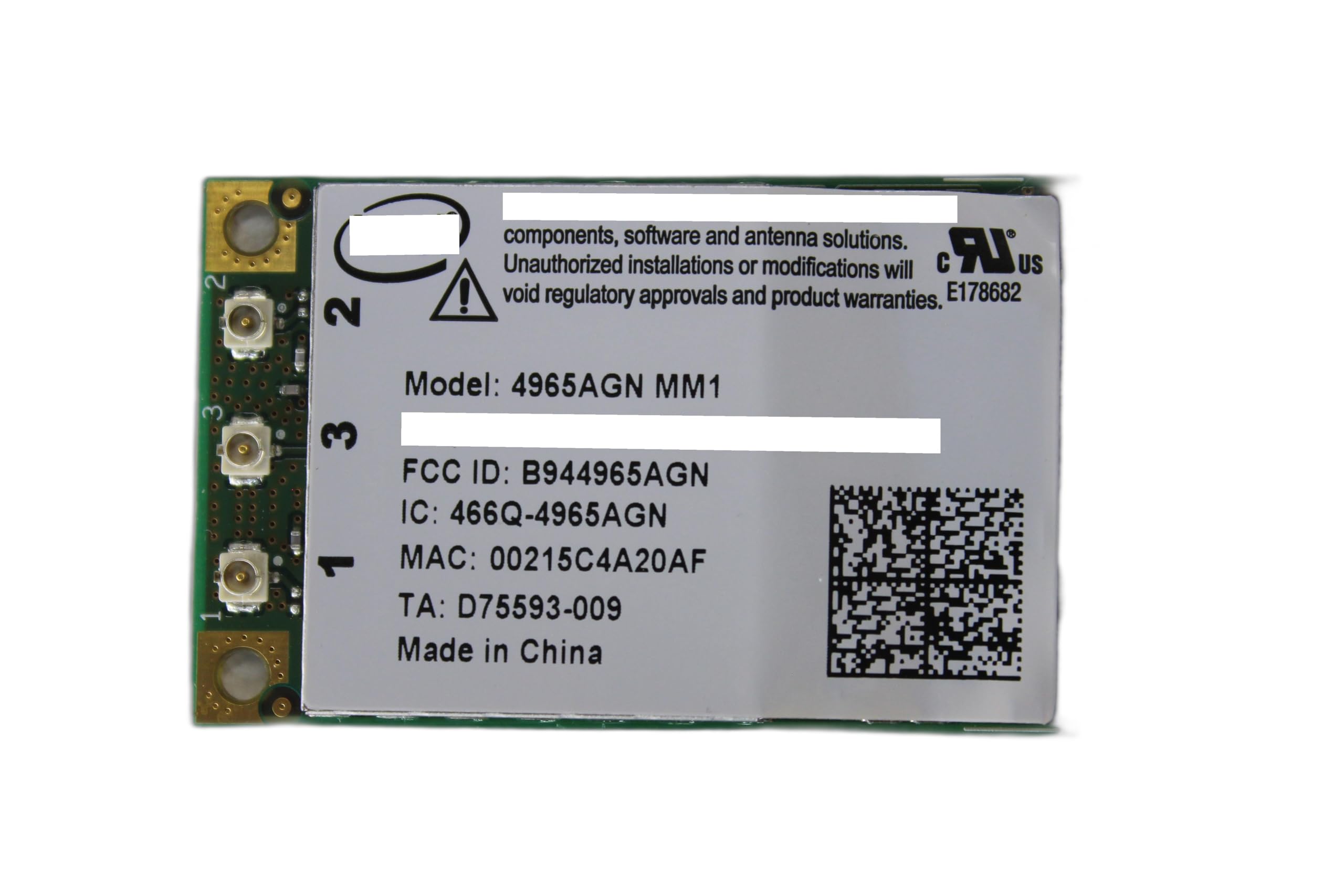 Wireless Wifi Link Mini Card