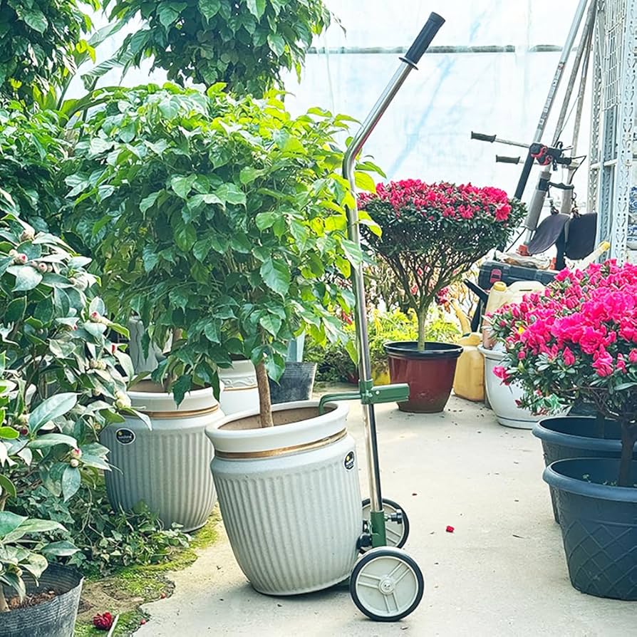 Amazon.co.jp: KoiFlow ムーバードリー 大型植木鉢移動用カート