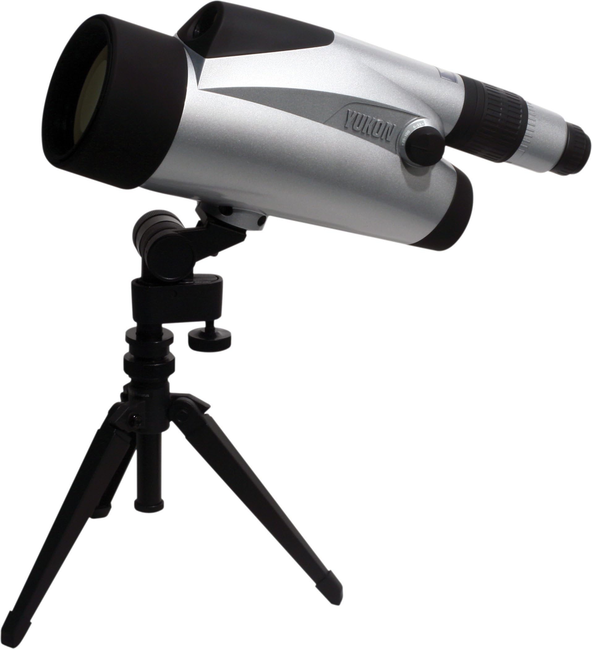 Yukon 100x LT Silver Spotting Scope Kit