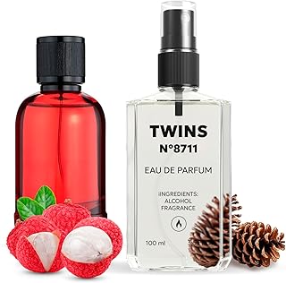 TWINS Impression of He Wood | Unisex Perfume for Women and Men Eau de Parfum | No.8711 | 3.4 Fl Oz / 100 ml