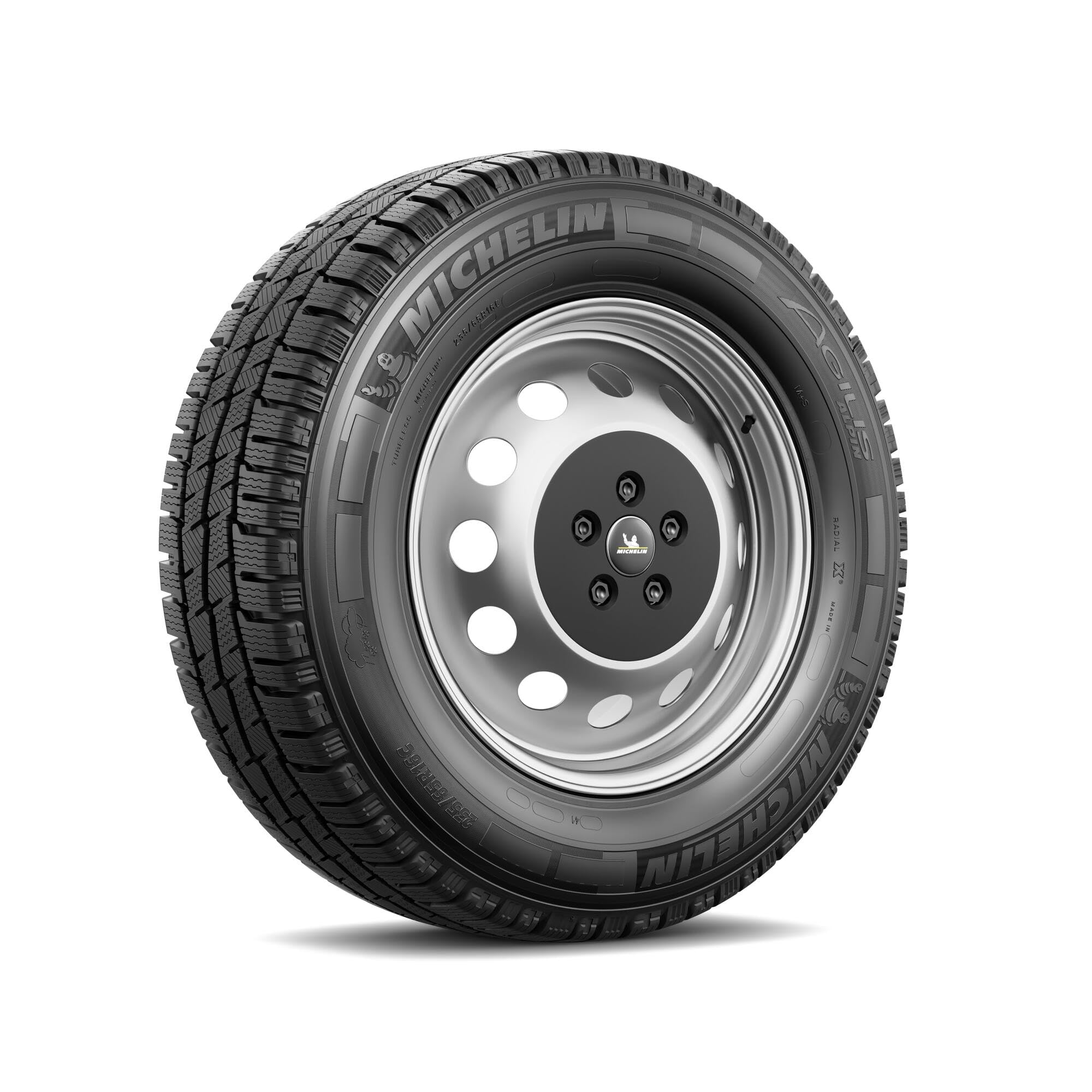 MICHELIN Agilis Alpin - 205/65R16 - Winterreifen, Schwarz, 205/65R16C 107/105T - M+S/3PMSF