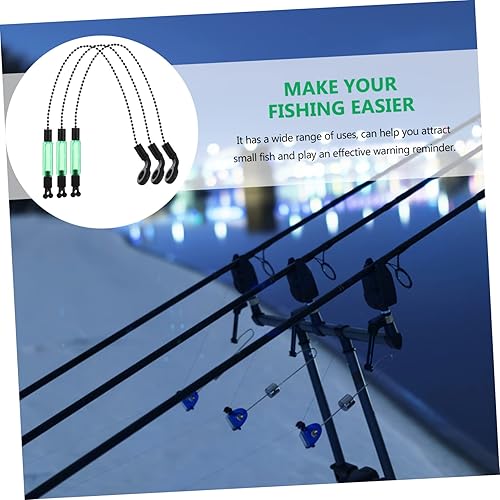 Miniatura 9 de Toddmomy Alarma de pesca Accesorios de pesca Indicador de mordedura de carpa Alarma de pesca de hierro Percha de alarma de pesca Suministros de