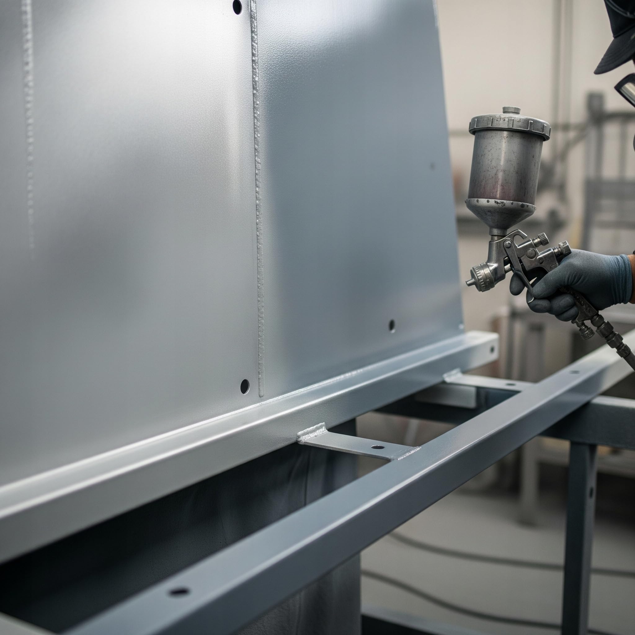 SCHNELLTROCKNENDE ALKYD-GRUNDIERUNG ALUMINIUM RAL 9006 A 5L
