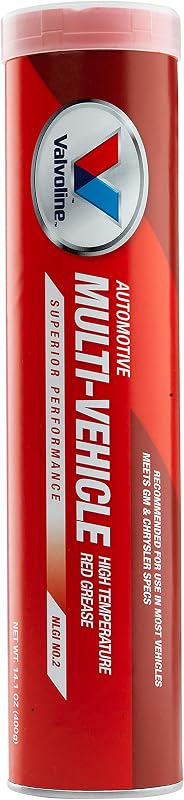 Cartucho Valvoline Multi-Vehicle High Temperature Red Grease 14.1 OZ