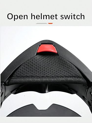 Miniatura 11 de Motorcycle Full Face Helmet Dual Visor Helmets for Adult Men and Women with Smoked Sunshield DOT Approved Quick Release Buckle Four Season Removable