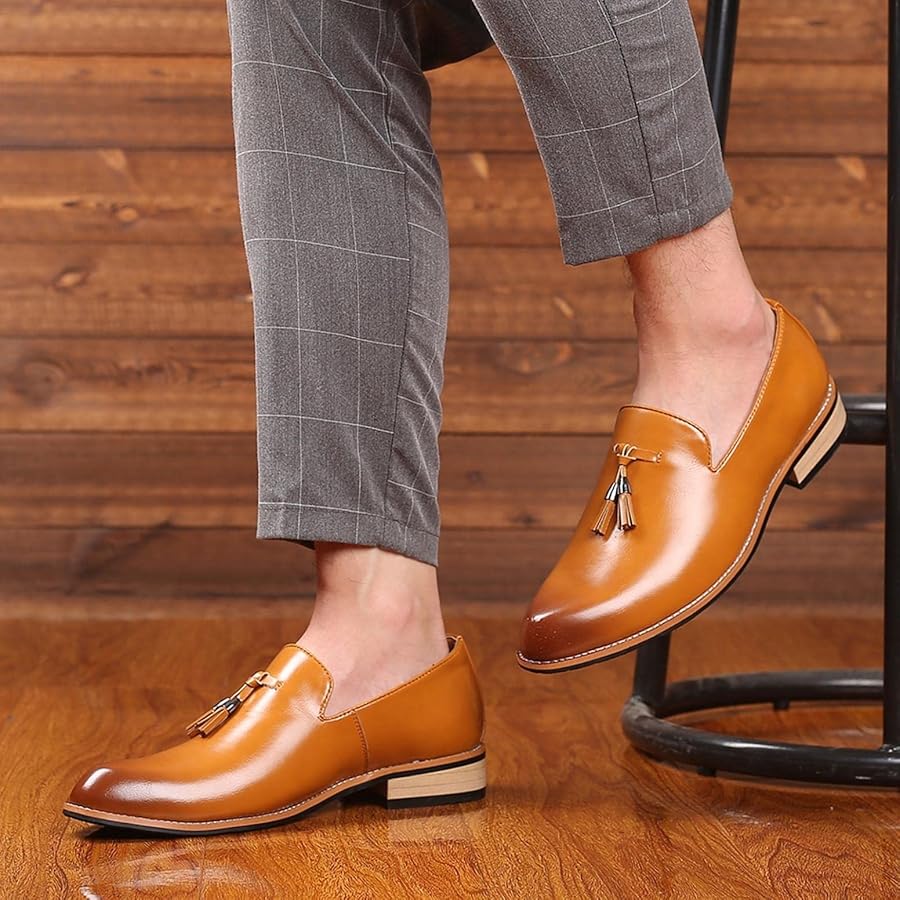 Amazon.com | Hbeylia Business Dress Shoes For Men Classic Fashion