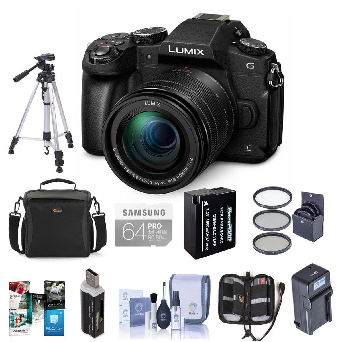 Amazon.com : Panasonic Lumix DMC-G85 Mirrorless Camera with 12