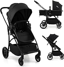 INFANS Baby Stroller with Convertible Seat