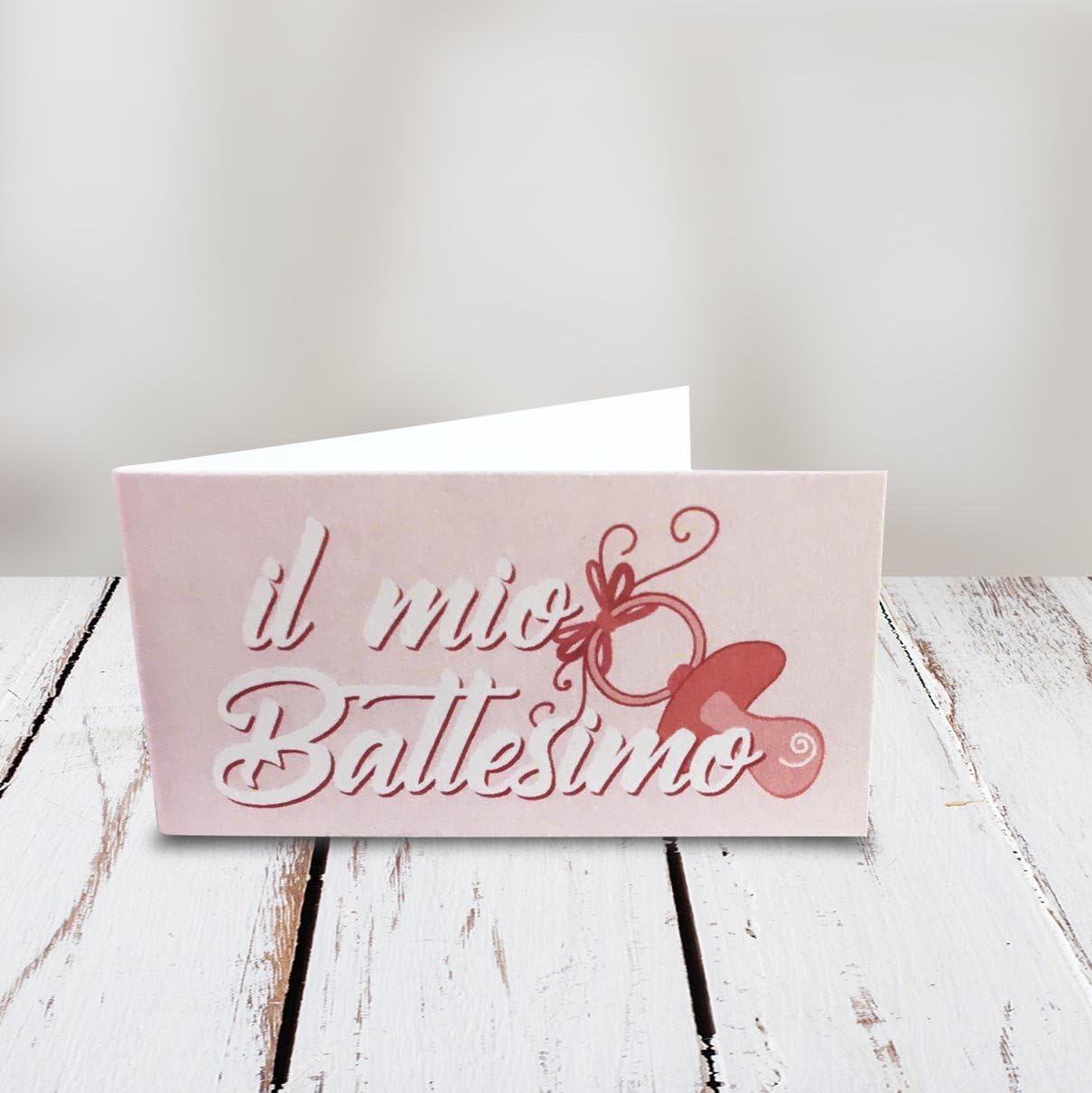 kamiustore Bigliettini Cresima personalizzati con Nome e Data - in set da 20, 50, 100, pezzi (20