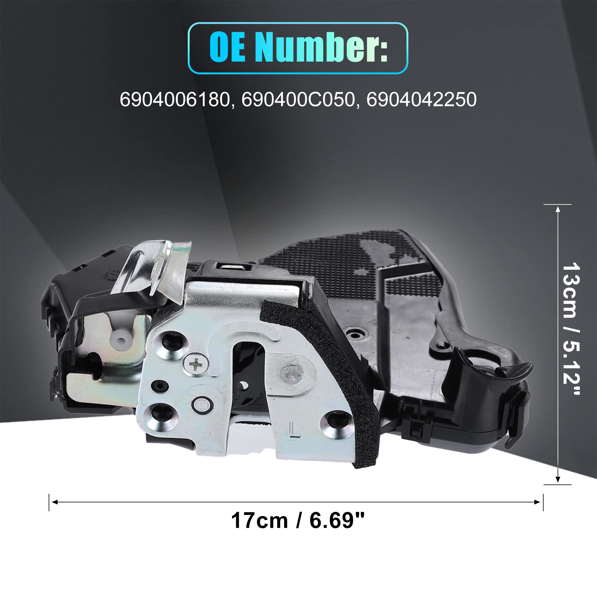 X AUTOHAUX Power Door Lock Actuator Motor Front Left Driver Side for LEXUS GS350 2016-2019 6904006180 690400C050 6904042250