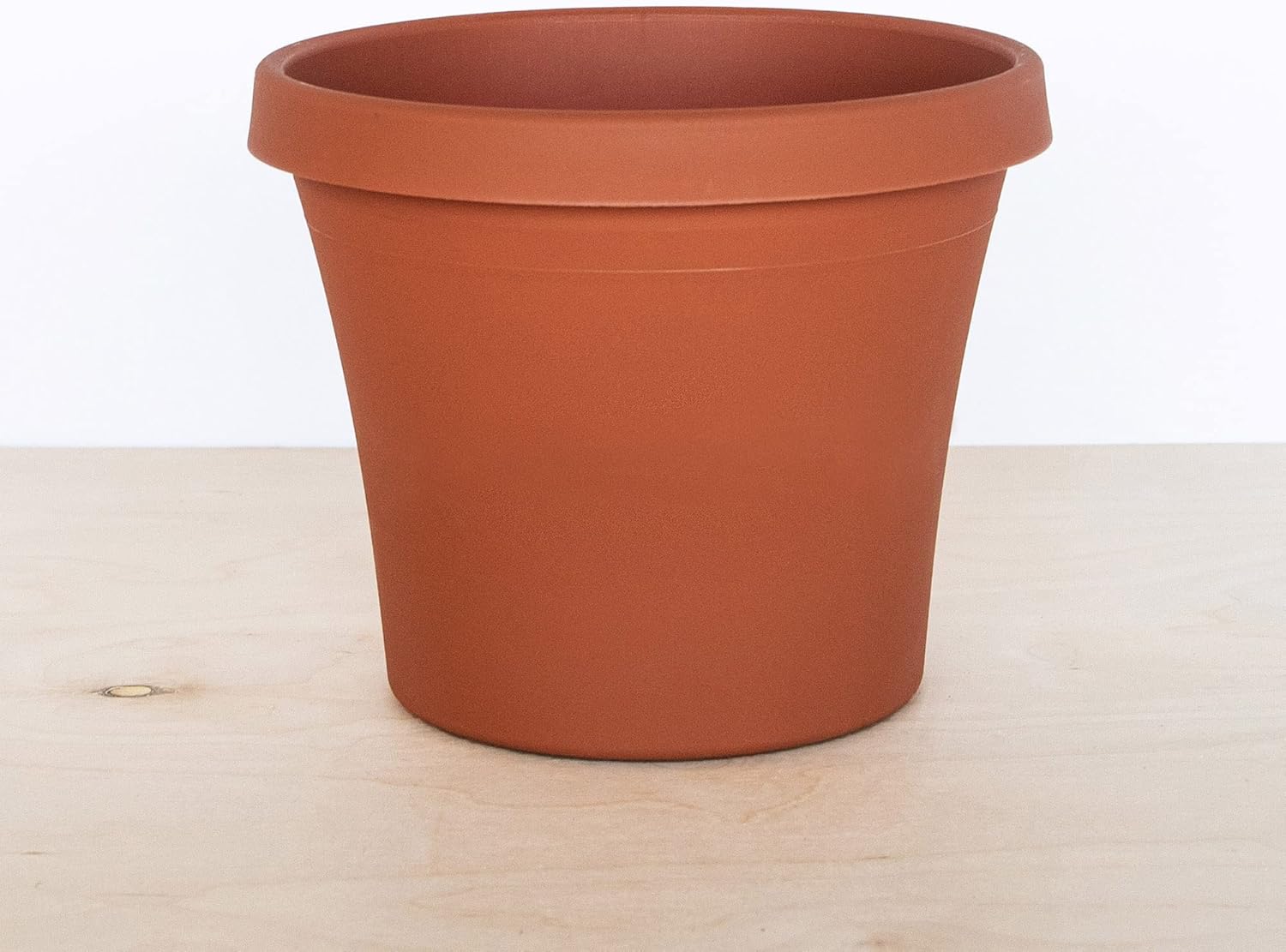 Bloem Terrapot 14.2 in. H x 16 in. Dia. Resin Traditional Terracotta Clay Planter