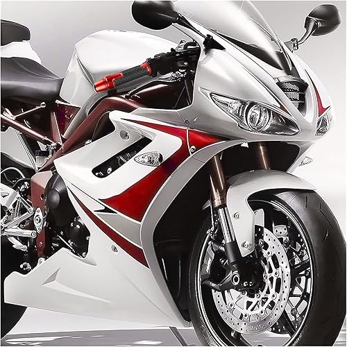 Miniatura 6 de ELGISI Motorcycle Grips Motorcycle Accessories 78'' 22MM Handlebar Grips Handle Bar Cap End Plugs for Yamaha XJ6 Diversion XJ6DIVERSION XJ 2009-2014