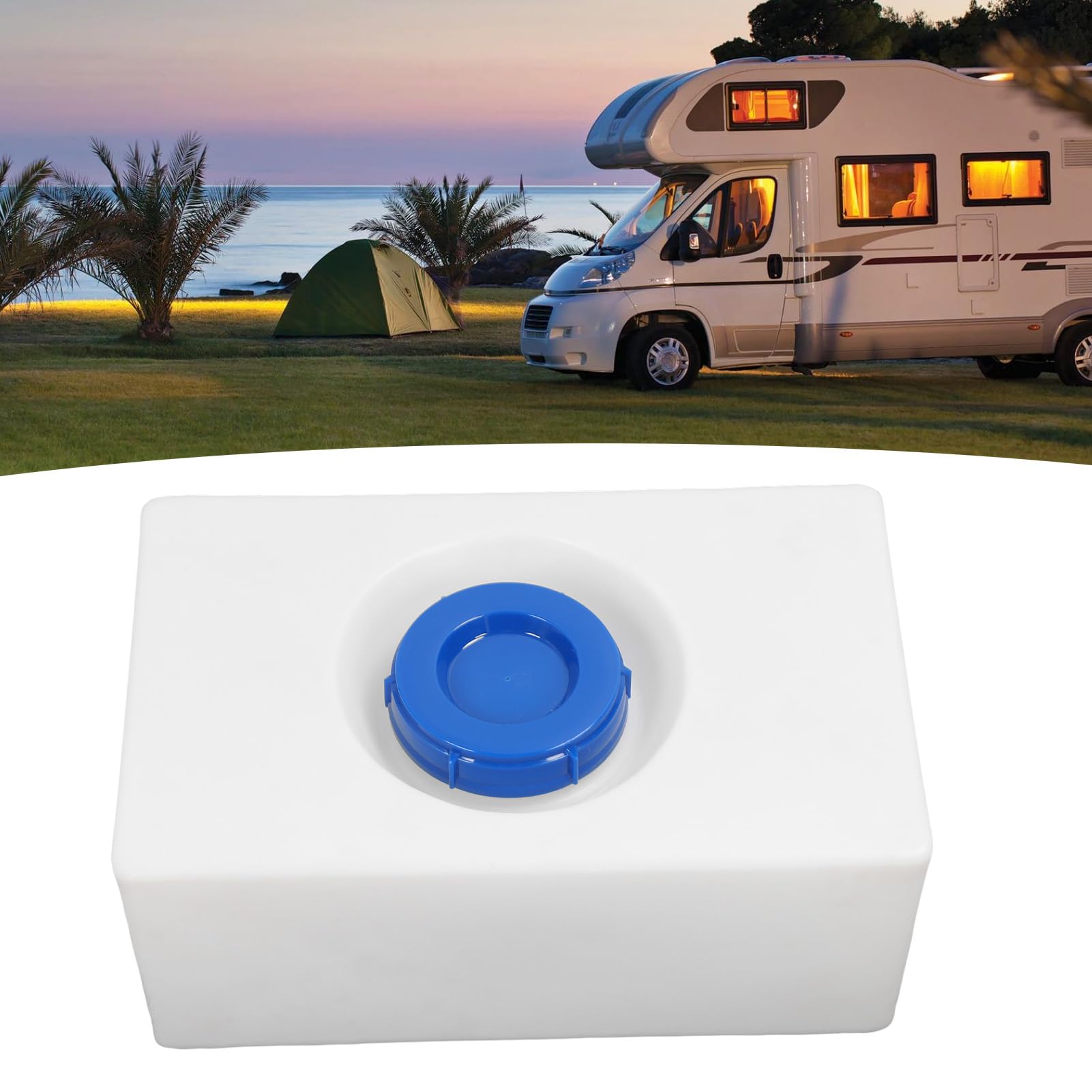 XUMIUZIY Tanque de Agua para RV 10 Galones, Resistente Al Calor y Frio