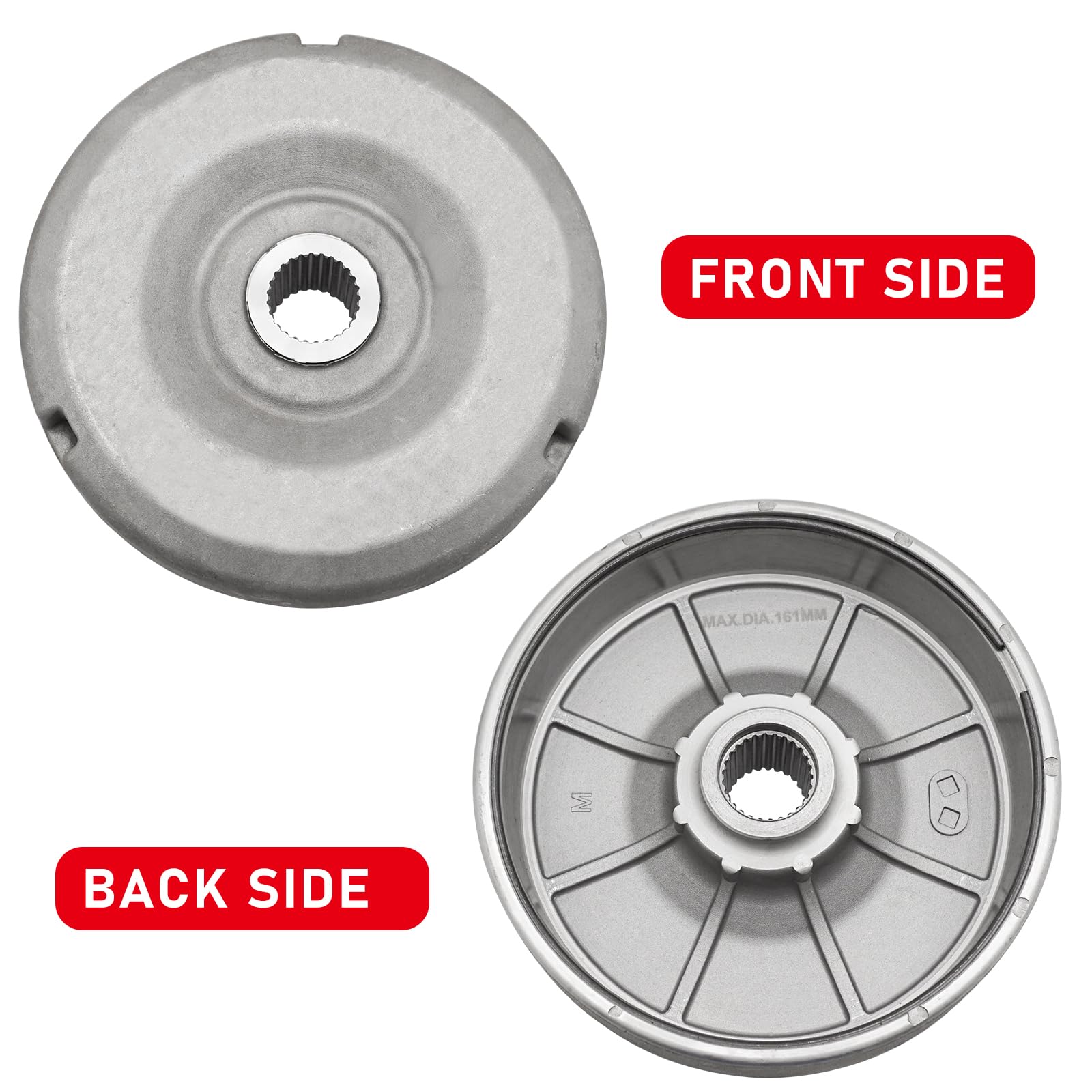 Youxmoto Rear Drum Brake Shoes Fit For Honda Rubicon Fourtrax Foreman TRX 500 FA FGA FE 4X4/ TRX500FM FPE FPM FPA FPE/ CB700SC VF700C VF750C PC800 In | Whizz Drum Brakes - Foto 7
