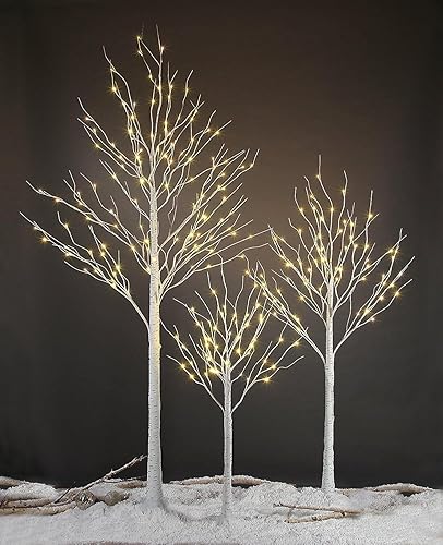 LIGHTSHARE LED Birch Tree Light Set - 4ft, 6ft, 8ft