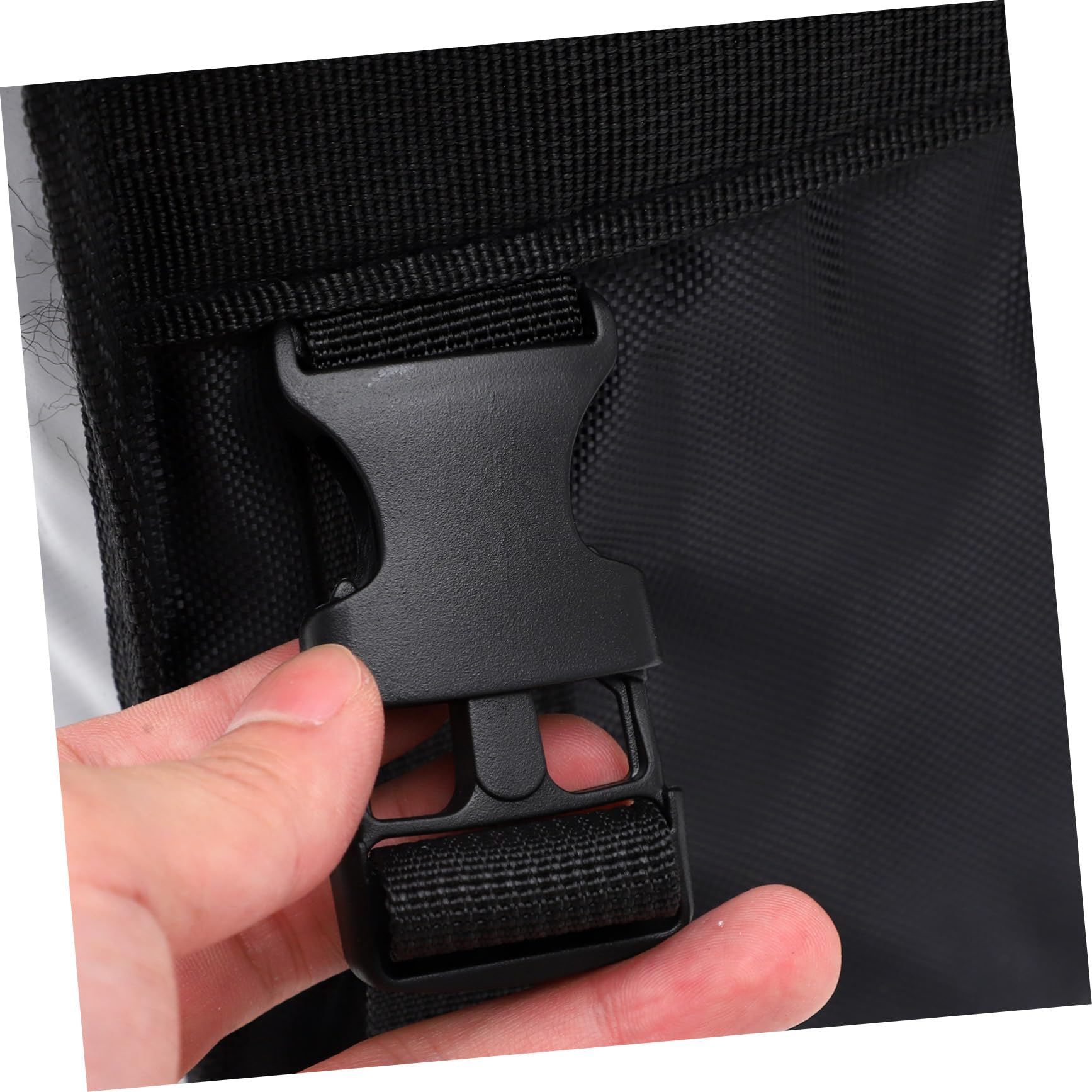 Amosfun Borsa Termica per Consegna Cibo 32l, Contenitore Porta Pranzo in Nylon Nero, Resistente All’acqua al Calore, per Outdoor e Shopping