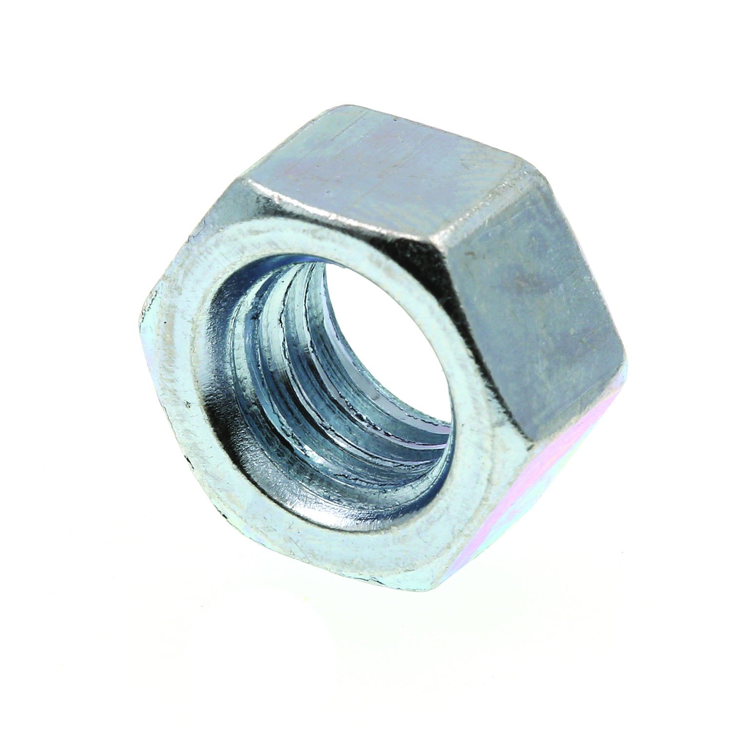 Prime-Line 9073451 Finish tırtıllı somun, 3/8 in-16, çinko Gümüş Kaplama paslanmaz çelik, 100 adet