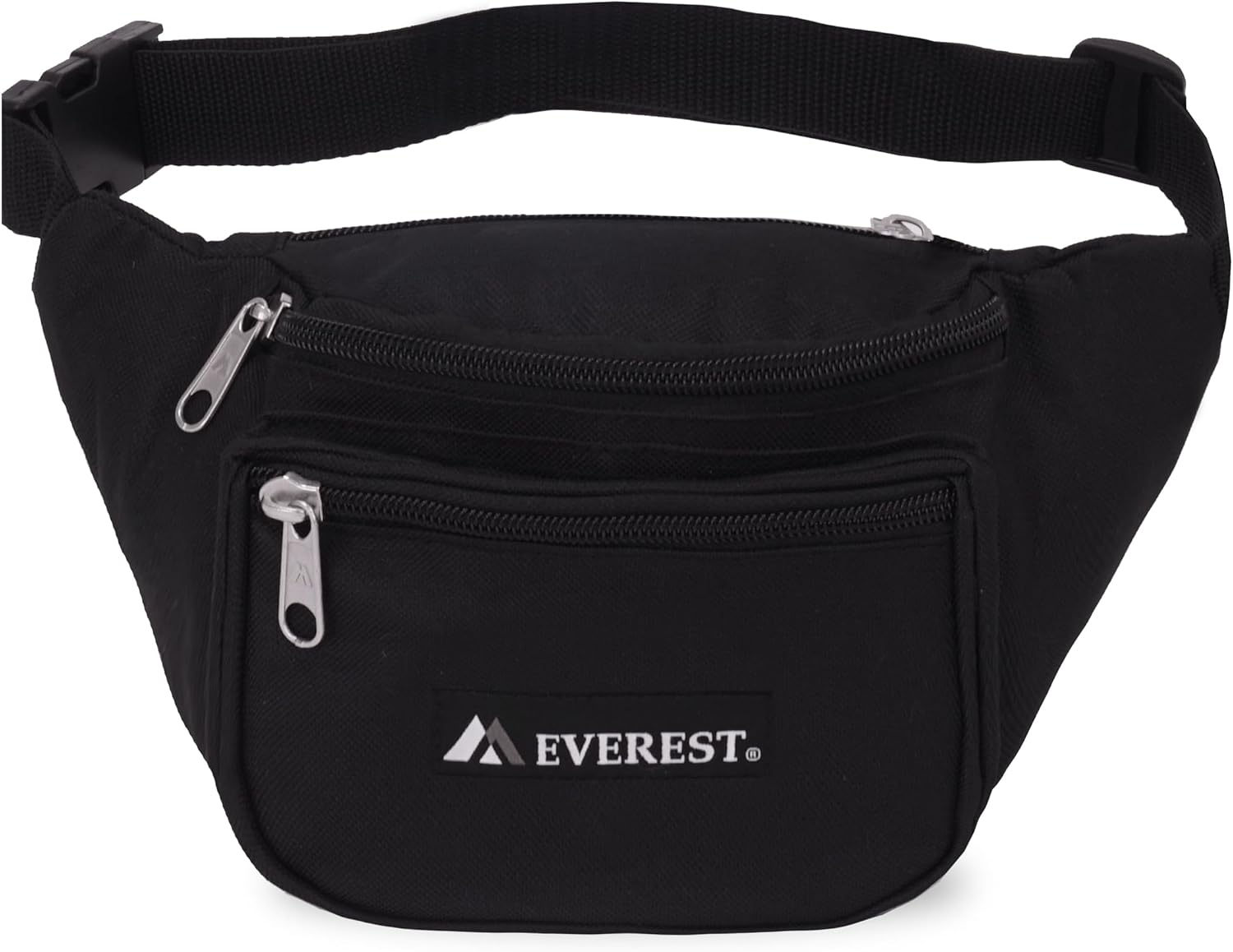 Everest Signature Waist Pack - Large, Black, One Size,044XLD-BK