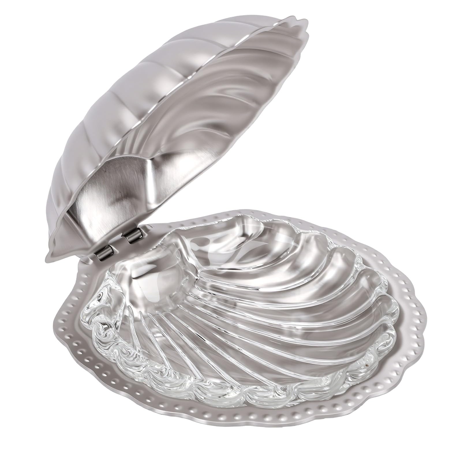 Luocute Muschelschale, Gehäuse aus Edelstahl 304