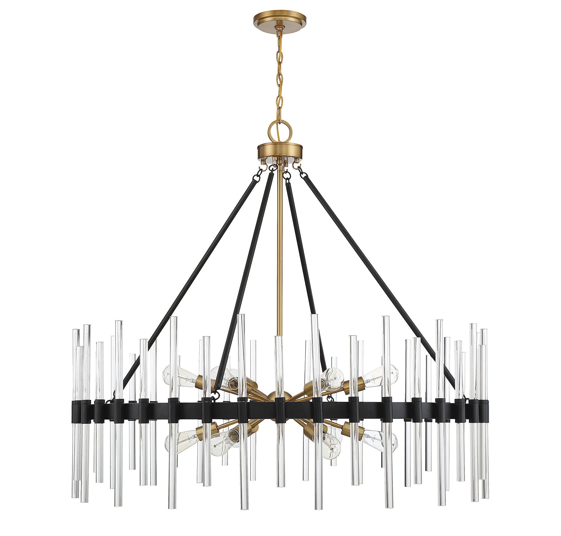 Savoy House 1-1934-12-143 Santiago Mid-Century Modern Sputnik