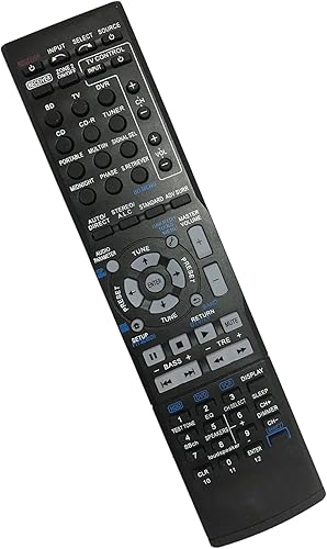 Mando a distancia reemplazado compatible con Pioneer VSX-519V AXD7619 VSX-521-K VSX-1023 AXD7690 VSX-1024-K Home Theater AV A/V Audio/Video Receptor