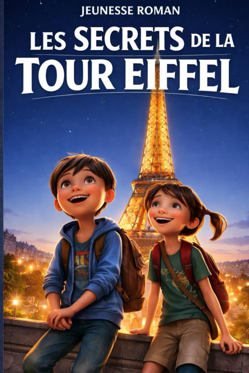 Un roman pour les enfants de 8 à 12 ans: Les Secret de la Tour Eiffel - Un roman d’aventure captivant plein de mystère et d’action à travers une ... et éducative. (Les Aventuriers du Quotidien)