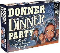 Chronicle Books Donner Dinner Party: A Rowdy Game of Frontier Cannibalism! (Weird Games for Parties, Wild West Frontier Game)